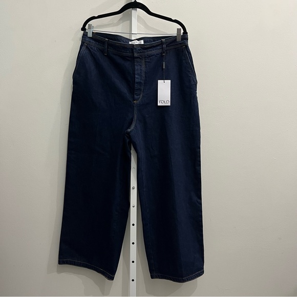 The Fold London Denim Culottes - Picture 1 of 4